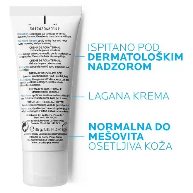 LA ROCHE-POSAY HYDREANE KREMA LIGHT 40ML
