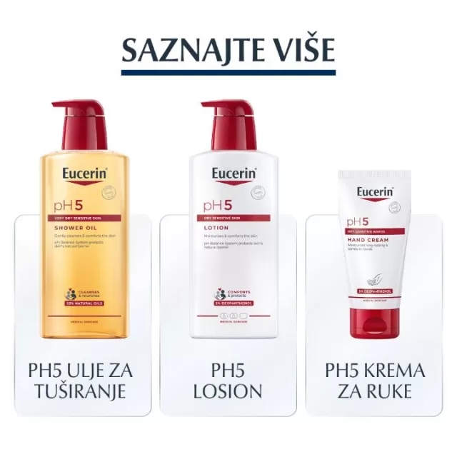 EUCERIN DERMOCAPILLAIRE PH5 BLAGI ŠAMPON 250ML