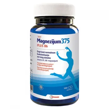 MAGNEZIJUM 375 + B6 KAPSULE A100