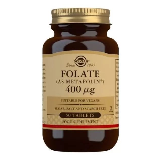 SOLGAR FOLAT TABLETE 400MCG A50