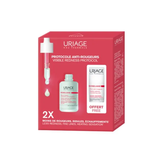 URIAGE PROMO SET PROTIV CRVENILA ROSELIANE SERUM 30ML + ROSELIANE KREMA 15ML
