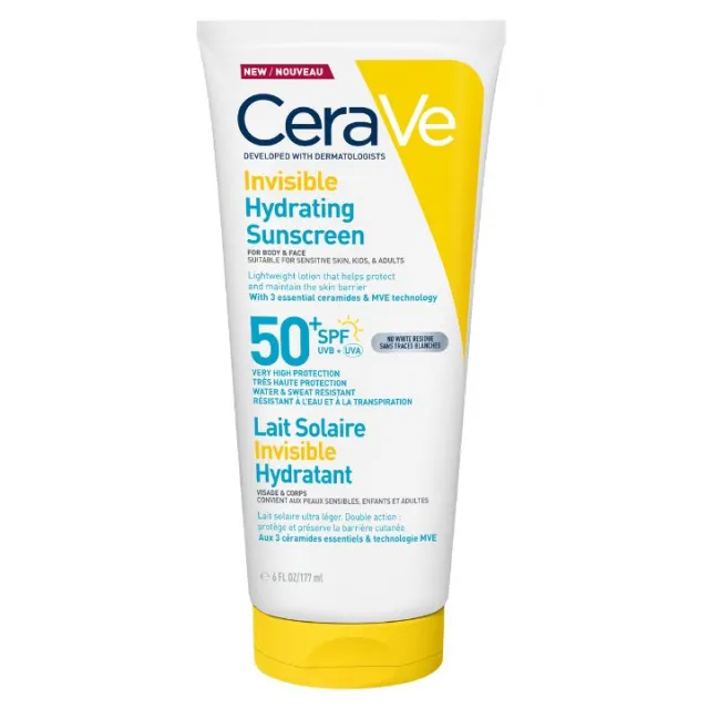 CeraVe SUN Nevidljivi losion za zaštitu od sunca, SPF 50+, veoma visoka zaštita 177 ml