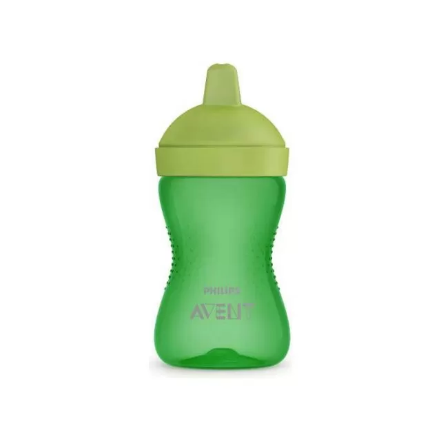 AVENT ŠOLJA SA TVRDIM KLJUNOM 300ML 18+ ZELENA
