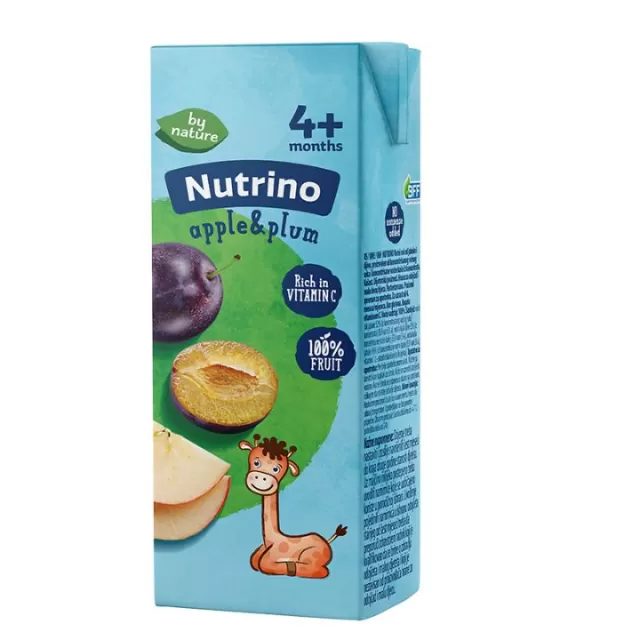 NUTRINO SOKIĆ JABUKA I ŠLJIVA 200ML