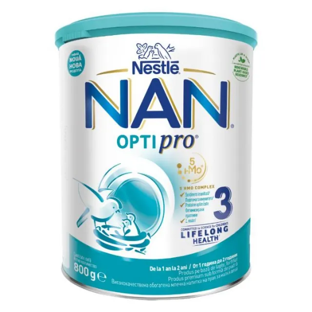 NESTLE NAN 3 OPTIPRO MLEKO 800G