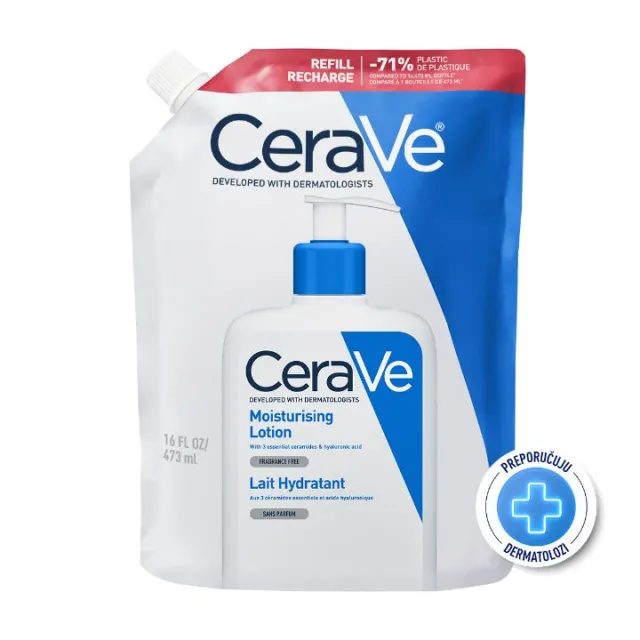 CeraVe Hidratantni losion sa hijaluronskom kiselinom, refill 473 ml