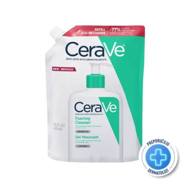 CeraVe penušavi gel za čišćenje refill, 473 ml