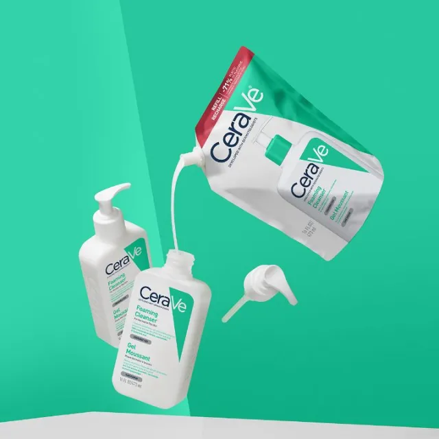 CeraVe penušavi gel za čišćenje refill, 473 ml