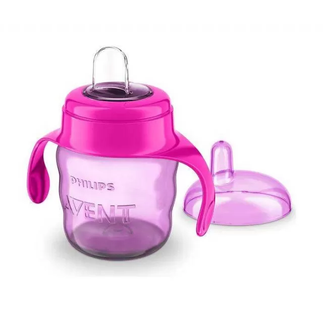 AVENT ŠOLJA EASY SIP 70Z/200ML 6M+ PINK