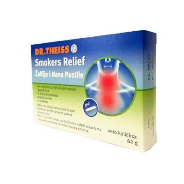 SMOKERS RELIEF PASTILE ŽALFIJA I NANA A24