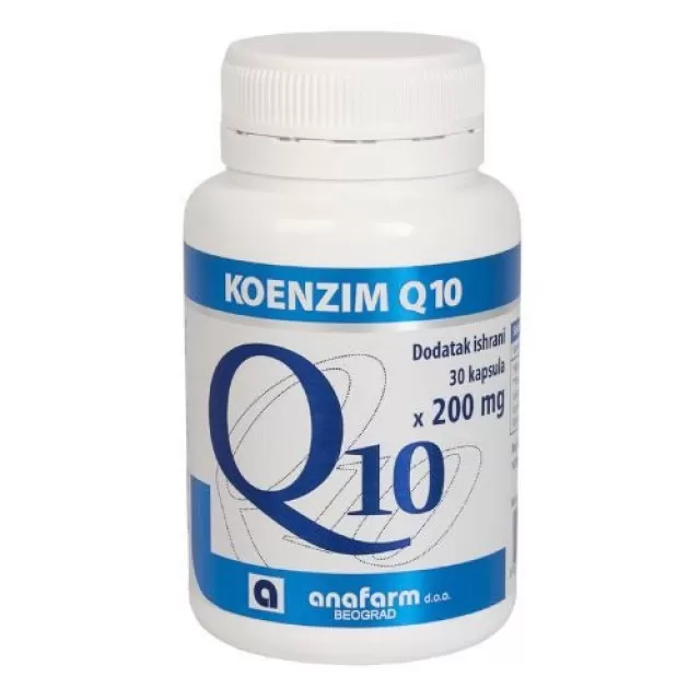 KOENZIM Q10 200MG 30 KAPSULA