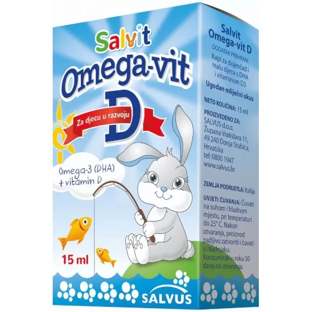 SALVIT OMEGA-VIT D KAPI 15ML