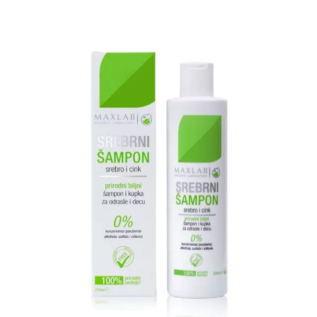 SREBRNI ŠAMPON ZA DECU I ODRASLE 250ML MAXLAB