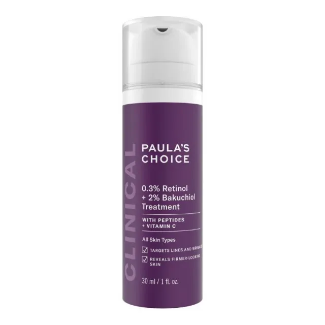 Paula's Choice Clinical 0.3% Retinol + 2% Bakuchiol Noćni Tretman 30ML