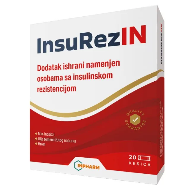 INSUREZIN ZA INSULINSKU REZISTENCIJU KESICE A20