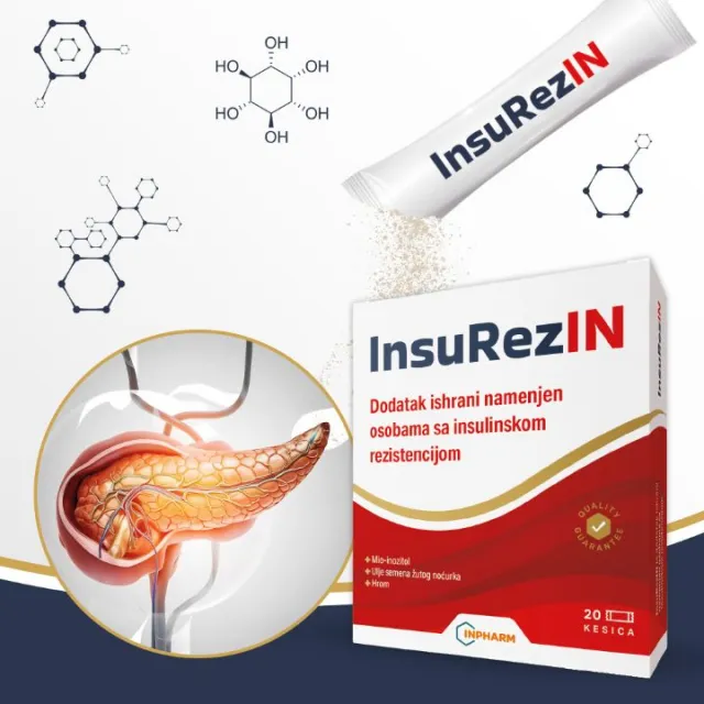 INSUREZIN ZA INSULINSKU REZISTENCIJU KESICE A20