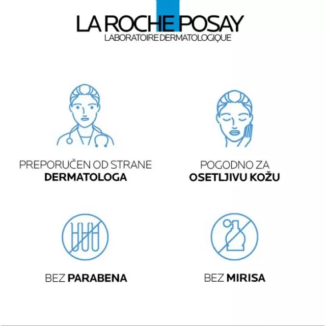 La Roche-Posay LIPIKAR BAUME AP+M Balzam protiv iritacije i svraba koji vraća lipide i trenutno umiruje kožu, pogodno za decu i odrasle, 400 ml