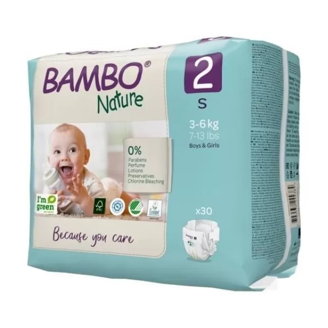 BAMBO NATURE ECO-FRIENDLY 2, 30 KOMADA