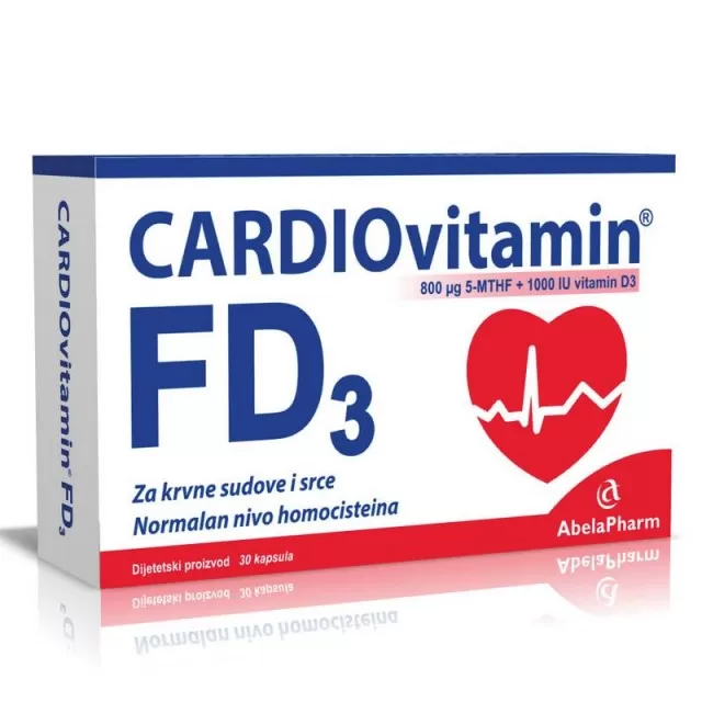CARDIOVITAMIN FD3, 30 KAPSULA