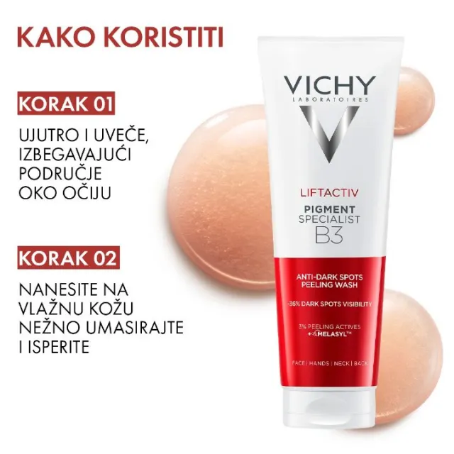 Vichy Liftactiv Pigment Specialist B3 Piling gel protiv tamnih fleka 125ml