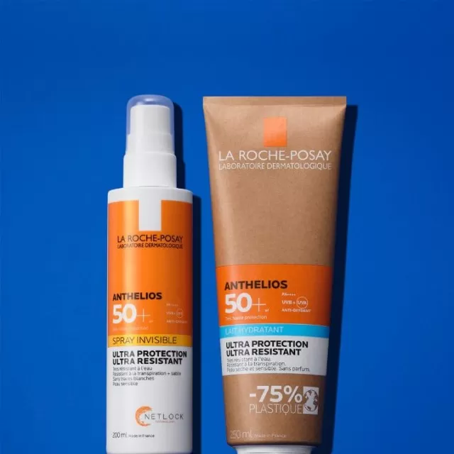 La Roche-Posay SUN ANTHELIOS Nevidljivi sprej za zaštitu od sunca za osetljivu kožu SPF50+, 200 ml