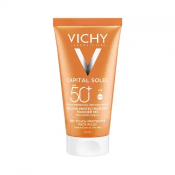 VICHY SUN CAPITAL SOLEIL "Dry touch" finish za lice SPF50+, 50 ml 