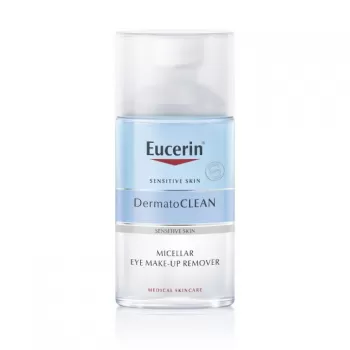 EUCERIN DERMATOCLEAN MICELARNO SREDSTVO ZA SKIDANJE ŠMINKE OKO OČIJU 125ML 