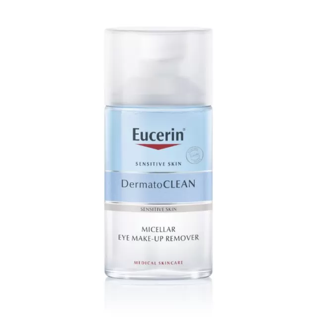 EUCERIN DERMATOCLEAN MICELARNO SREDSTVO ZA SKIDANJE ŠMINKE OKO OČIJU 125ML