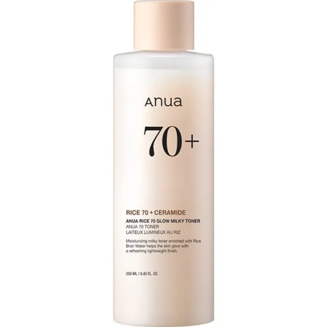 ANUA RICE 70 GLOW MILKY TONER 250ML