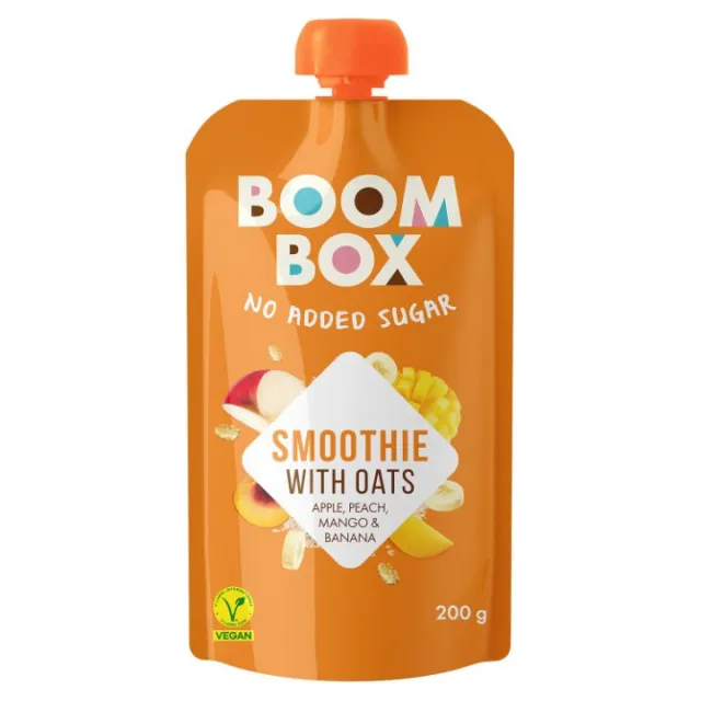 BOOM BOX SMOOTHIE Jabuka, Breskva I Mango 200G