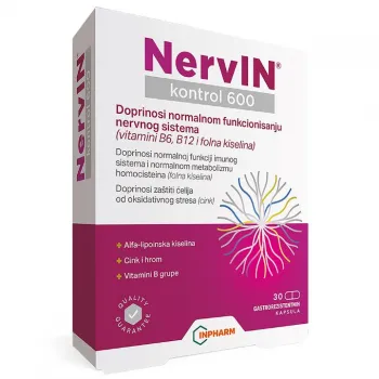NERVIN CONTROL 600 TABLETE A30