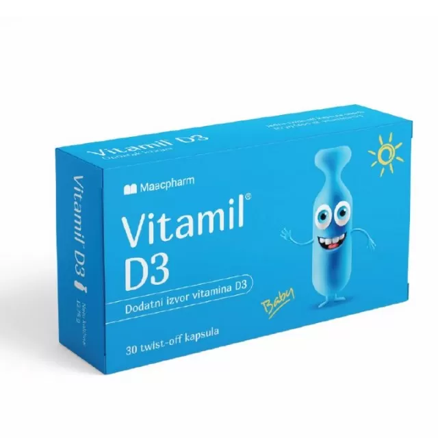 VITAMIL D3 TWIST OFF KAPSULE A30