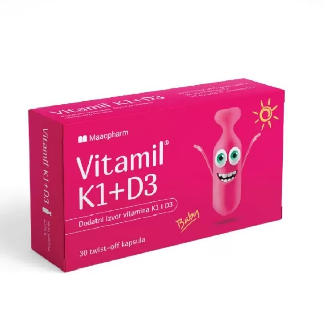 VITAMIL K1+D3 TWIST OFF KAPSULE A30