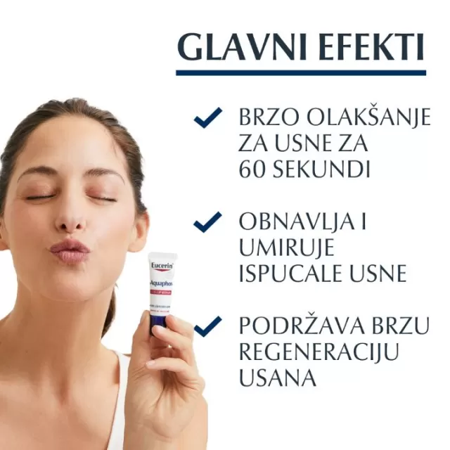 EUCERIN AQUAPHOR SOS BALSAM ZA USNE 10G