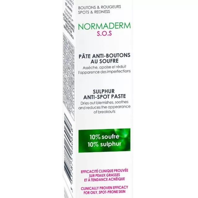VICHY NORMADERM S.O.S. Sumporna pasta za kožu sklonu nepravilnostima i crvenilu, 20ml