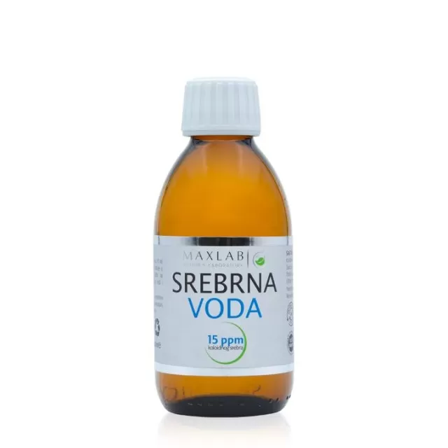 SREBRNA VODA 200ML 15PPM MAXLAB