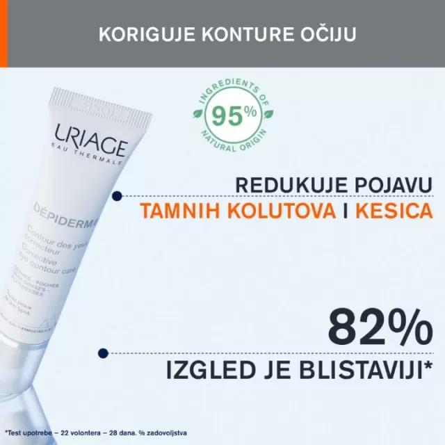 URIAGE DEPIDERM KOREKTIVNA KREMA ZA ZONU OKO OKA 15ML