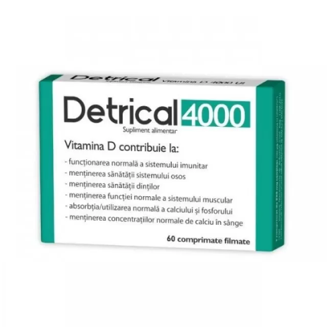 DETRICAL 4000 IJ 60 TABLETA