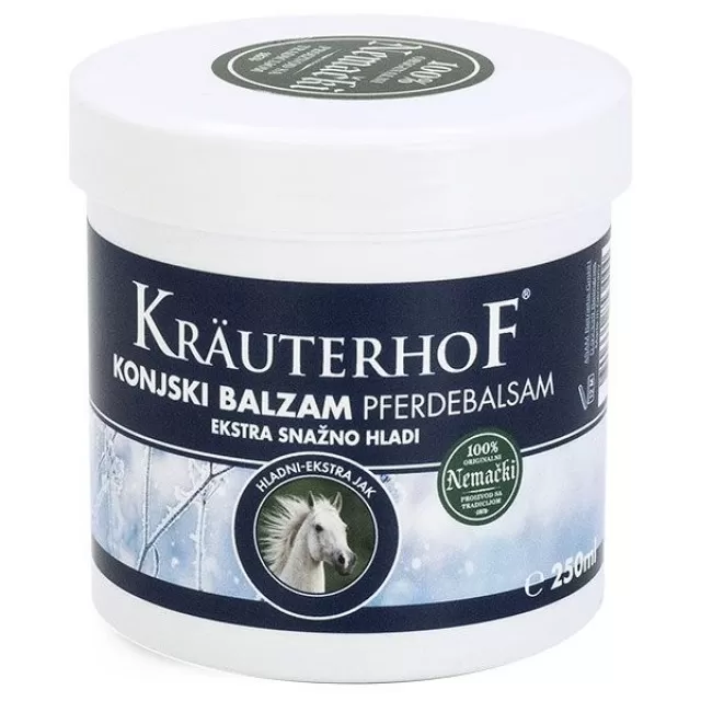 KRÄUTERHOF KONJSKI BALZAM PLAVI SA EFEKTOM HLAĐENJA 250ML