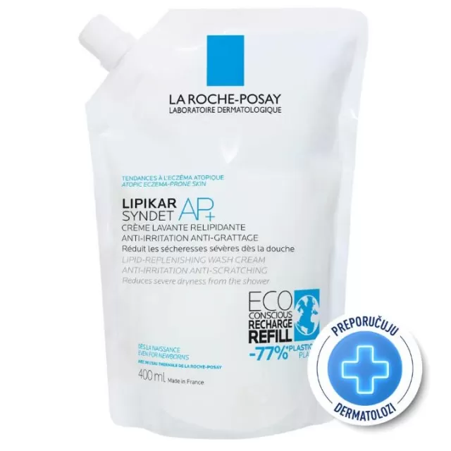 LA ROCHE-POSAY LIPIKAR SYNDET REFILL 400ML