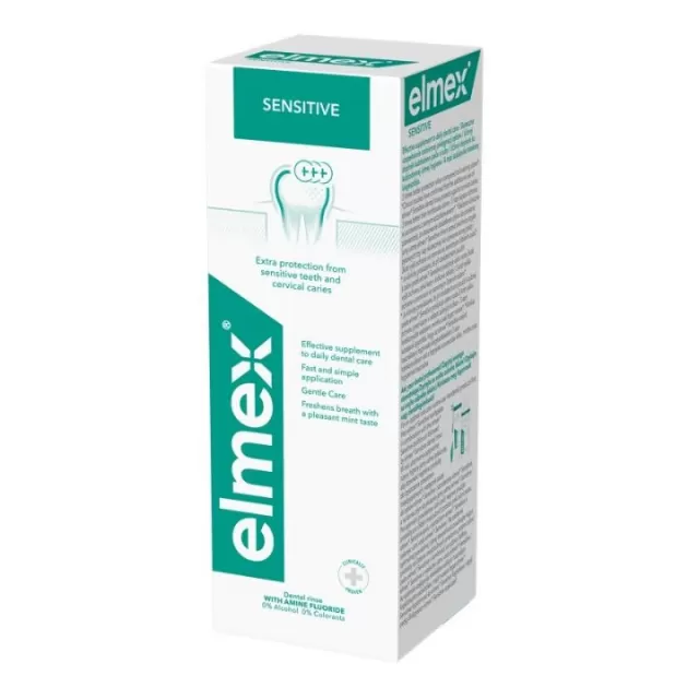 ELMEX TEČNOST ZA ISPIRANJE USTA SENSITIVE 400ML