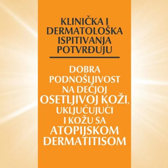 EUCERIN SUN SPREJ ZA ZAŠTITU OSETLJIVE DEČIJE KOŽE OD SUNCA SPF50+ 200ML