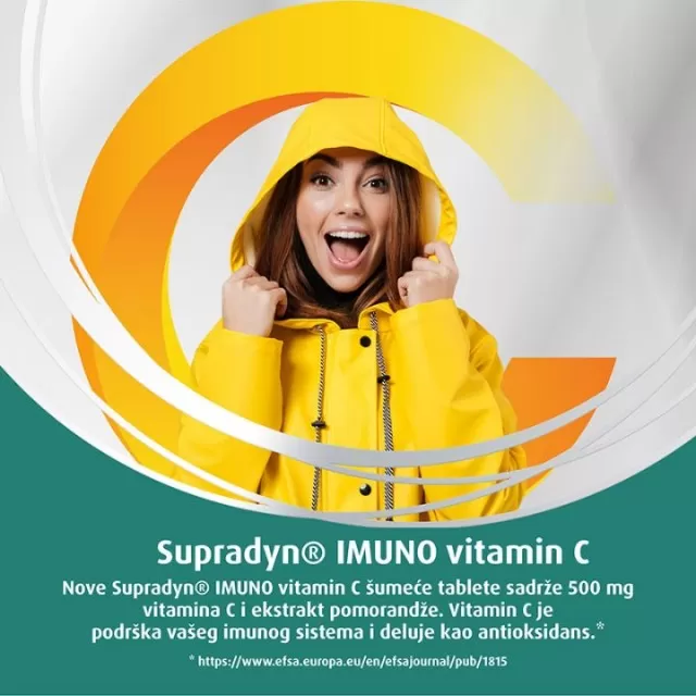 SUPRADYN IMUNO 500 VITAMIN C 20 ŠUMEĆIH TABLETA