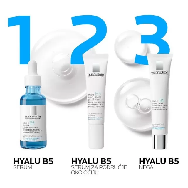 La Roche-Posay HYALU B5 Nega protiv bora za punoću i obnavljanje kože s hijaluronskom kiselinom, 40 ml