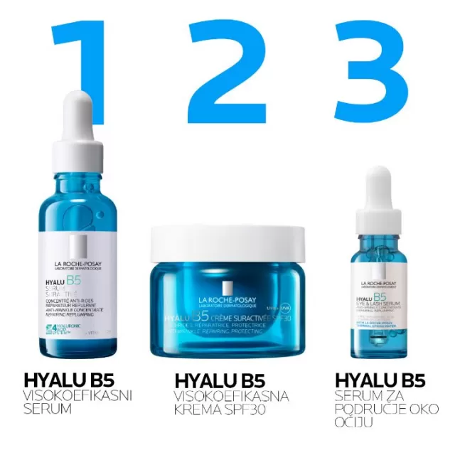 La Roche Posay Hyalu B5 Visokoefikasna krema SPF30, 50ml
