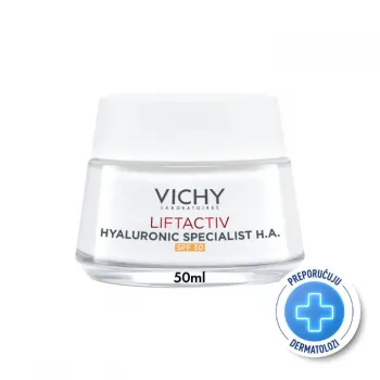 VICHY LIFTACTIV SUPREME Intenzivna dnevna nega za korekciju bora i čvrstine kože uz SPF 30 i hijaluronsku kiselinu, 50 ml