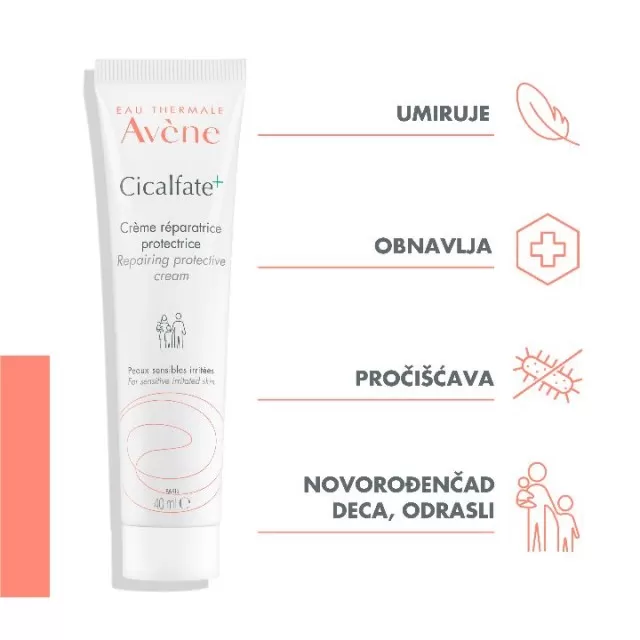 AVENE CICALFATE PLUS KREMA 40ML
