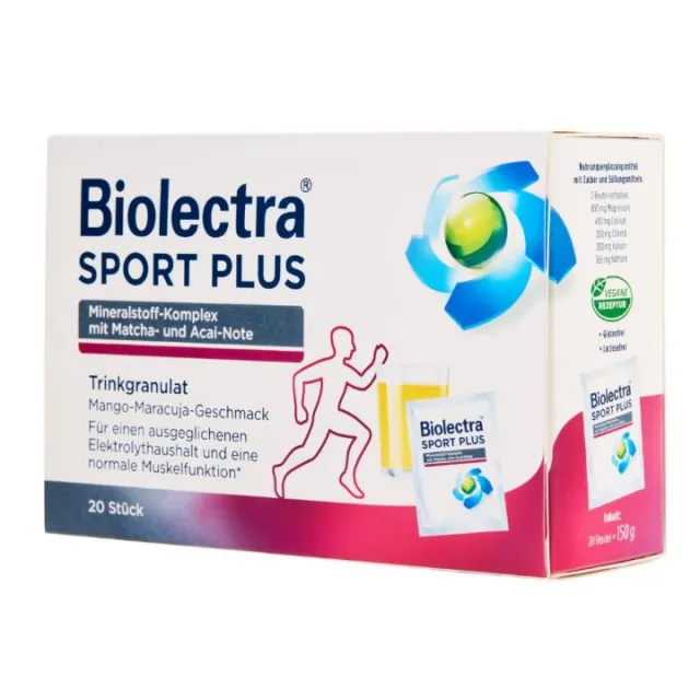 Biolectra SPORT PLUS Granule Za Oralni Rastvor A20