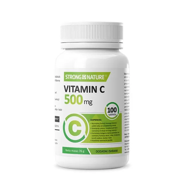 VITAMIN C 500MG TABLETE A100