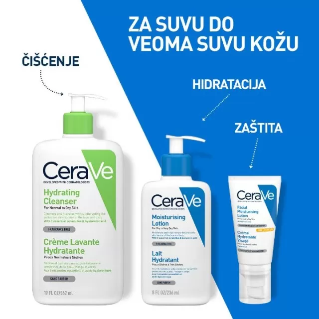 CERAVE HIDRANTNI LOSION ZA SUVU DO VRLO SUVU KOŽU 236ML